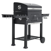 BBQ Smoker Charcoal Barbecue Grill Portable Outdoor Garden Decking Backyard Kit