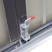 Outdoor Garden Storage Shed 4x8' 5x4FT Pent Plastic Utility Tool House Log Sheds