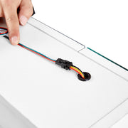 Bathroom Cabinet Mirror LED Touch Shelves Storage Wall Mounted Makeup Washroom