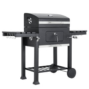 BBQ Smoker Charcoal Barbecue Grill Portable Outdoor Garden Decking Backyard Kit