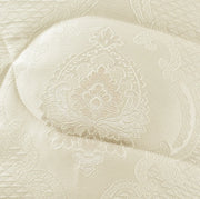 3 Pcs Bedspread Jacquard Quilted Heavy Comforter Bedding Set Bed Throw & Pillows