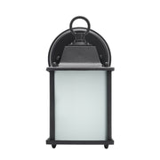 Black Rust Proof Traditional Coach House Wall Garden Outside Lantern Light IP44