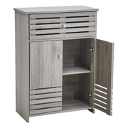 Grey Oak Bathroom Range Set Under Sink Mirror Cabinet Furniture Storage Cupboard