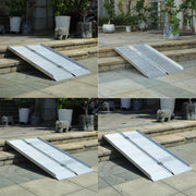 Folding Portable Wheelchair Ramp Mobility Scooter Step Threshold Access Ramps UK