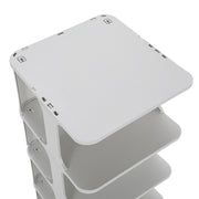 Narrow Shoe Rack Tower Storage Shelf Tall Footwear Stand Entryway Tidy Organiser