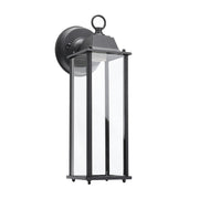 Black Rust Proof Traditional Coach House Wall Garden Outside Lantern Light IP44