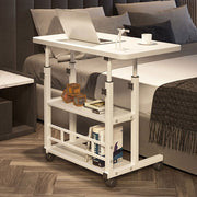 Notebook Computer Desk Height Adjustable Overbed Sofa Table Laptop Tray Small PC