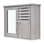 Grey Oak Bathroom Range Set Under Sink Mirror Cabinet Furniture Storage Cupboard