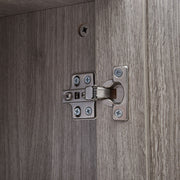 Grey Oak Bathroom Range Set Under Sink Mirror Cabinet Furniture Storage Cupboard