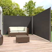 4/8M Garden Retractable Deck Side Awning Screen Fence Privacy Divider Sun Shades