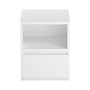 Modern Bedside Cabinet Chest of 1 Drawer Nightstand Bedroom Furniture Side Table