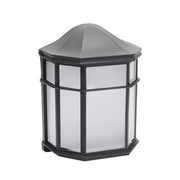 Black Rust Proof Traditional Coach House Wall Garden Outside Lantern Light IP44