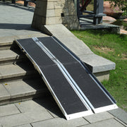 Folding Portable Wheelchair Ramp Mobility Scooter Step Threshold Access Ramps UK