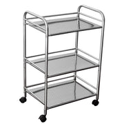 3 Tier Kitchen Trolley Bathroom Storage Portable Home Rack Holder with Wheels UK