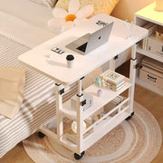 Notebook Computer Desk Height Adjustable Overbed Sofa Table Laptop Tray Small PC