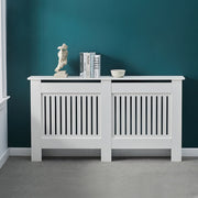 White MDF Wooden Radiator Cover Grill Shelf Small Large Modern Furniture Covers