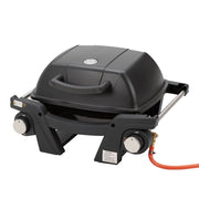 2 Burners Tabletop Gas Grill Barbecue Lid Thermometer Portable Camping Party