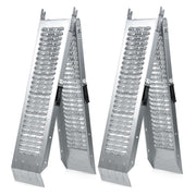 VEHICLE LOADING RAMP HEAVY DUTY 400KG CAPACITY FOLDING MOTORBIKE BIKE ACCESS