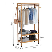Heavy Duty Clothes Rail Rack Garment Hanging Display Stand Shoe Storage Shelves