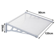 Door Canopy Awning Shelter Outdoor Patio Porch Front Back Window Roof Rain Cover