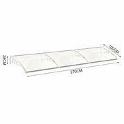 Door Canopy Awning Shelter Outdoor Patio Porch Front Back Window Roof Rain Cover