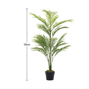 2ft-6FT Large Artificial Palm Tree Indoor Outdoor Potted Plant Home Office Decor