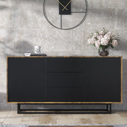 Loft Retro Industrial Modern Sideboard Vintage TV Unit Cabinet TV Stand