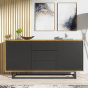 Loft Retro Industrial Modern Sideboard Vintage TV Unit Cabinet TV Stand