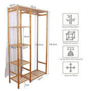 Heavy Duty Clothes Rail Rack Garment Hanging Display Stand Shoe Storage Shelves