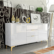 Loft Retro Industrial Modern Sideboard Vintage TV Unit Cabinet TV Stand