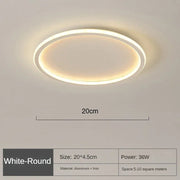 Ceiling Light Dimmable LED Ceiling Light Bedroom Lighting Modern Ceiling Light
