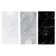 10-72X IXPE Marble Tiles Wall Sticker Self-Adhesive Stick Kitchen Bathroom Decor