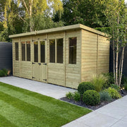 Total Sheds Pent Summer House Various Sizes Pressure Treated UK Manufactured
