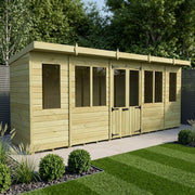 Total Sheds Pent Summer House Various Sizes Pressure Treated UK Manufactured