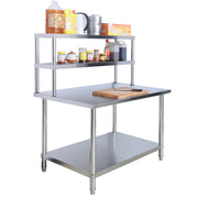 Commercial Catering Work Top Table Stainless Steel Bench Kitchen Food Storage