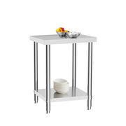 Commercial Catering Work Top Table Stainless Steel Bench Kitchen Food Storage