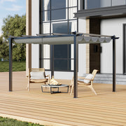 Outdoor Pergola Awning Gazebo Canopy Furniture Barbecue Party Garden Shelter