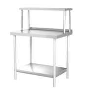 Commercial Catering Work Top Table Stainless Steel Bench Kitchen Food Storage