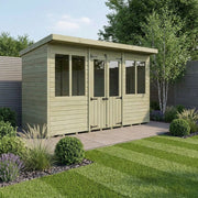 Total Sheds Pent Summer House Various Sizes Pressure Treated UK Manufactured