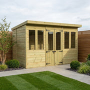 Total Sheds Pent Summer House Various Sizes Pressure Treated UK Manufactured