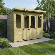Total Sheds Pent Summer House Various Sizes Pressure Treated UK Manufactured