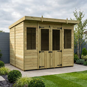 Total Sheds Pent Summer House Various Sizes Pressure Treated UK Manufactured