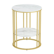 Large Marble Coffee Table Simple Side Table Apartment Living Room Cocktial Table