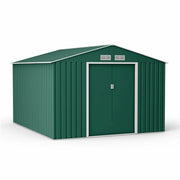 Metal Shed Outdoor Garden Storage 7x4 - 11x14 Apex Roof Galvanised Steel Ranger