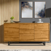 Loft Retro Industrial Modern Sideboard Vintage TV Unit Cabinet TV Stand