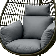 Egg Chair Cushion, Waterproof Hanging Swing Chair Cushion for Indoor & Outdoor