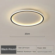 Ceiling Light Dimmable LED Ceiling Light Bedroom Lighting Modern Ceiling Light
