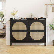 Ratten Design Storage Shoe Cabinet,Shoe Cupboard,Freestanding Shoe Organizer