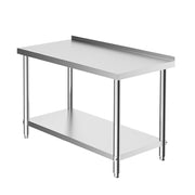 Commercial Catering Work Top Table Stainless Steel Bench Kitchen Food Storage