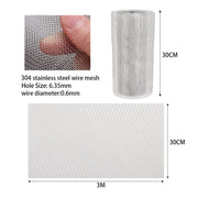 Mesh Rodent Proof Galvanised Welded Wire Steel Mesh , Rat & Mice Deterrent Roll